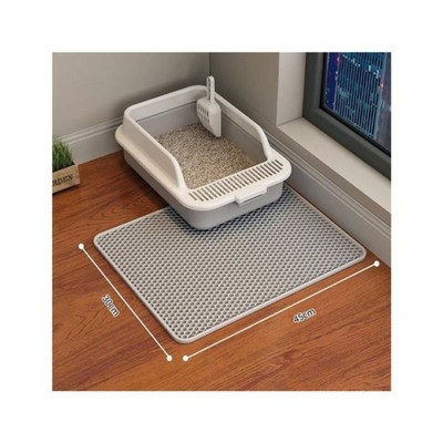 cat accessories Double-layer  Non-slip big Cat Litter Mat Pe