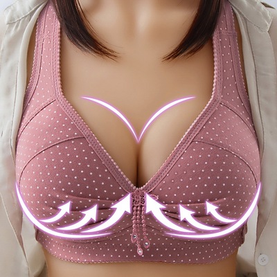 Women Wire Free Bras Widened Shoulder Strap Bralette Female