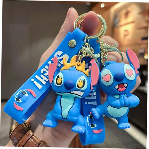 Cartoon Anime  Keychain  Mouse  Lilo & Stitch Keyring Ke