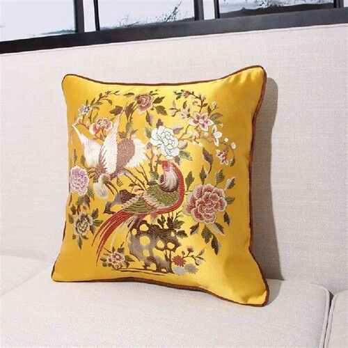 45x45cm Classical Flower Bird Pillowcase Luxury Cartoon