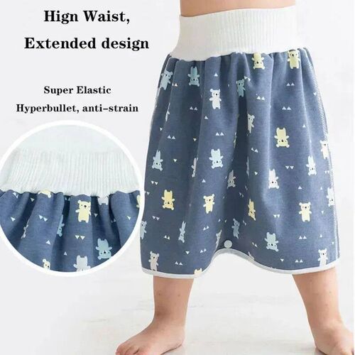 Baby Waterproof Diaper Pants Skirt for Potty Training Baby C