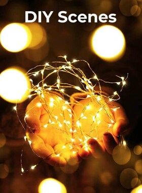 Fairy Lights Copper Wire LED Light String Christmas Garland