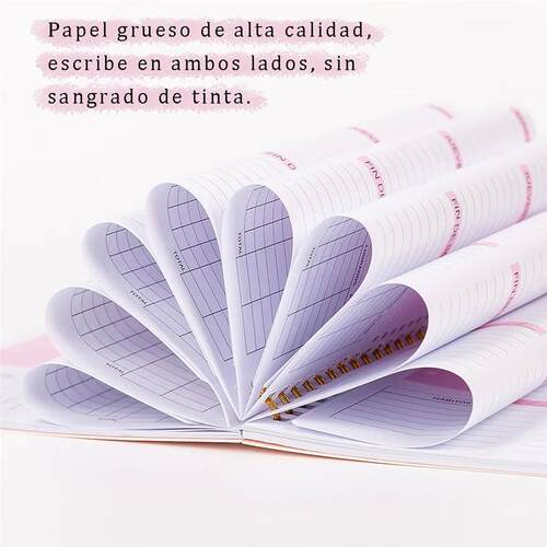 2024 A5 Agenda Planner Notebook Diary Weekly Planner Goal Ha