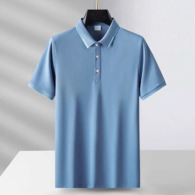 Polo Shirt Mens Short-sleeved Summer New Business Breathabl