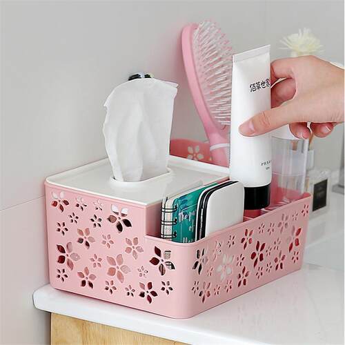 Multifunctional Desktop Tissue Box with Creative Remote Cont
