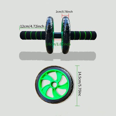 Abdominal Muscle Wheel Double Wheel Healthy Abdominal Wheel