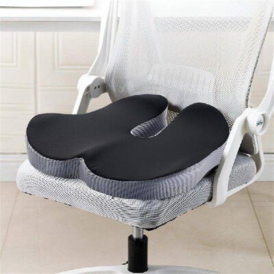 Memory Foam Seat Cushion Breathable W Shape Curve Seat