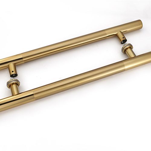 加厚玻璃门拉手不锈钢玻璃门把手木门大门拉手圆管拉手