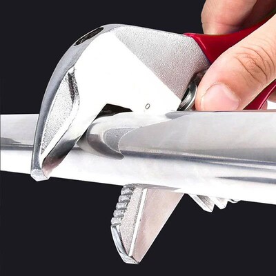 Open-end adjustable wrench short handle wrench tool multi-fu