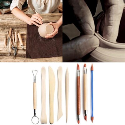 30pcs/set DIY Clay Pottery Tool Drill Pen Ceramics Sculpting