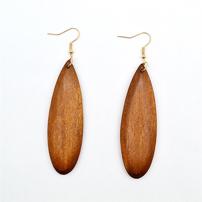 Popular Earrings Personalized Wood Earrings Earrings lorful