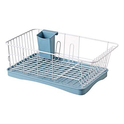 Hot Dish Drying Rack with Drainboard Dish Drainer Drain for