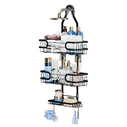 Hanging Shower Storage Rack Capacity Shower Organizer 3