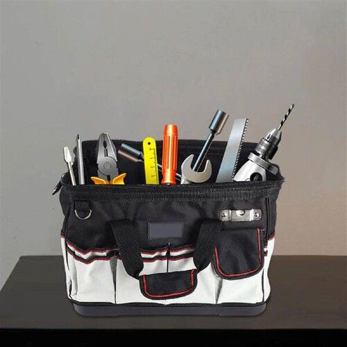 Tool Bag Wide Mouth Waterproof with Handle Multipurpose
