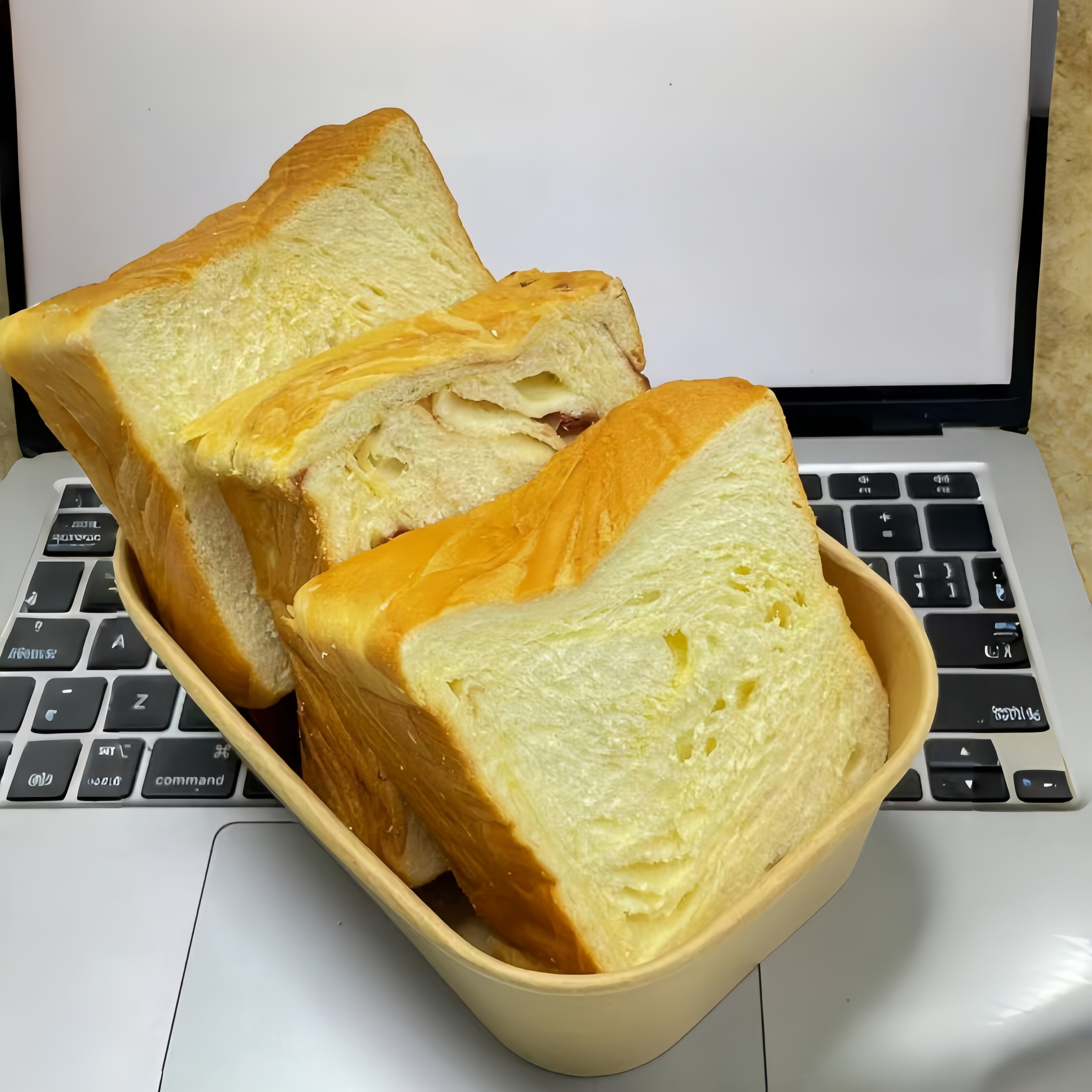 【净重4斤】奶香原味厚切吐司面包代餐早餐休闲小零食品