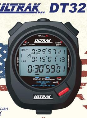 HJ电子秒表DT320定尔志ULTRAK奥赛克300道3排显示计时器田径训练