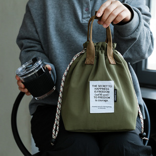 保温饭盒袋便当包手提袋男女大容量高级感上班族通勤便携外出午餐