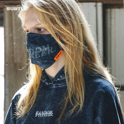 SUBTLE RAWMAD(C)口罩女防风防寒潮款面罩男冬天时尚个性防尘罩