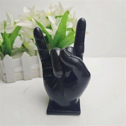 Creative Rock Hand Drum Stick Stand Resin Drumstick Holder