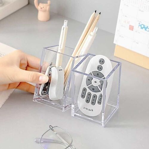 Acrylic Organizer for Cosmetics Transparent Eyebrow Pencil B