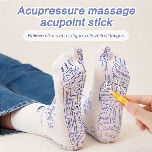 Foot Massage Acupressure Socks Relieve Tired Feet Socks Acup