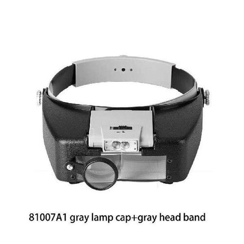 Head-mounted Magnifier LED Lighting Adjustable On Off
