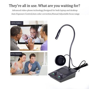 Bank Intercom System Two-way Window Intercom Loudspeaker Pha