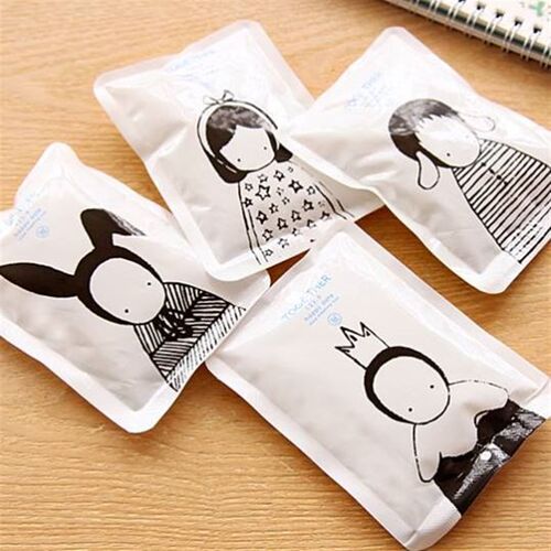 cute cartoon mini hand cold cooler bag ice pack summer packs