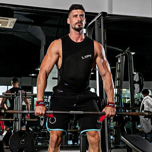 Padded Weight Lifting Training Gloves Wrap Gym Straps Hand B