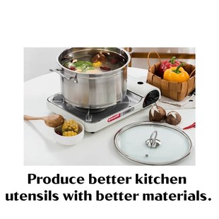 Stainless steel Stockpot 304 Thickened stockpot milk pot