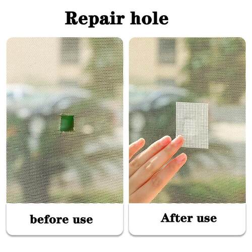 Strong Self Adhesive Mesh Tape Nets Window Screen Repair
