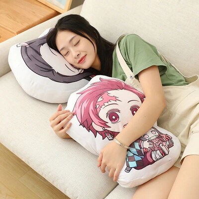 Kawaii Demon Slayer Nezuko Cuddly Toy Anime Tanjirou Pillows