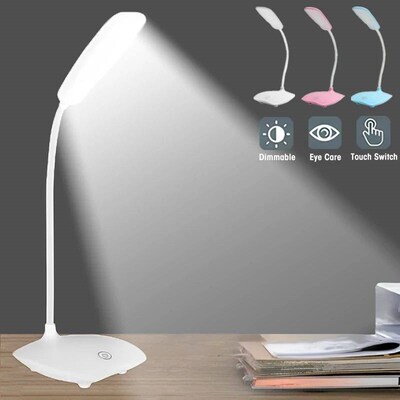 Table Lamps LED Dimmable Rechargeable Tube Eye Protection St