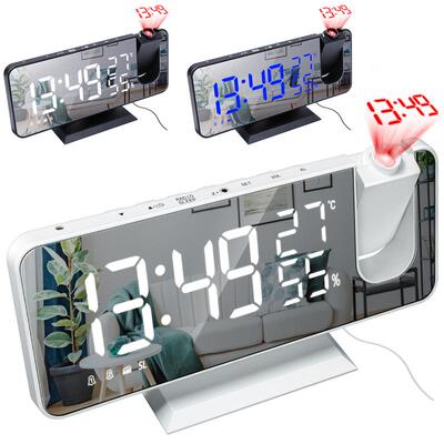 LED Digital Alarm Clock Watch Table Electronic Desktop Clock