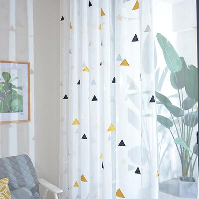 Nordic Style Tulle Curtains for Childrens Bedroom The Livin