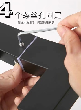 玻璃门拉手方管弯黑色不锈钢灰色黑钛金玫瑰金有框木门拐角把手