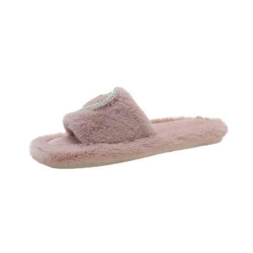 New Fashionable Hot Diamond Pearl Love Hair Cotton Slippers