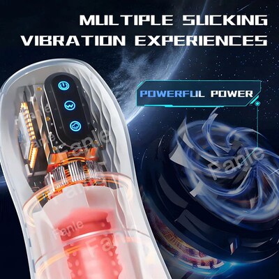 Automatic Sucking Masturbator for Men Pocket Pussy Penis