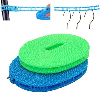 3M/5MP/8M/10M Anti-Slip Clothesline Outdoor Windproof Clothe