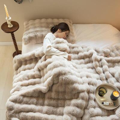 Blanket Soft Throw Blanket On Sofa Bed Plaids Adult Home Tex