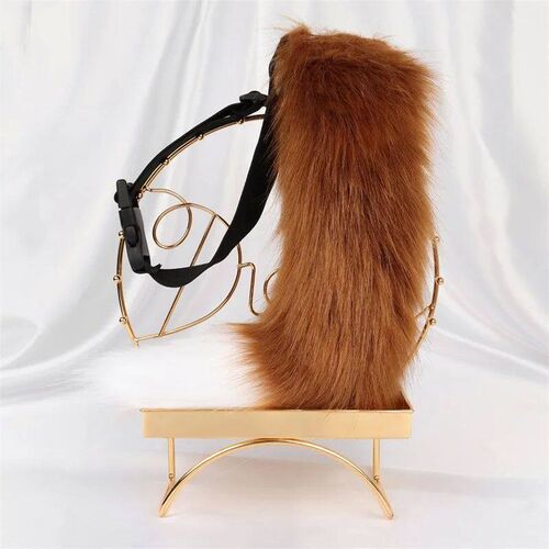 Simulation Fox Cat Tail Wolf Tail Cosplay Performance