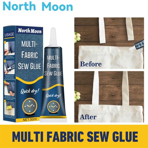 fabric sewing glue special plastic for clothes printed pants