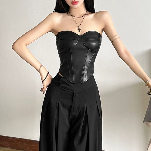 Wind 2025 Womens Solid lor Slim-fit Sreet Fashion One-line