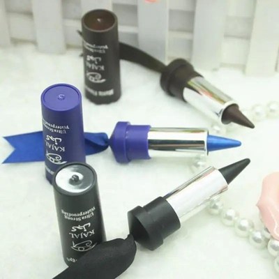 Women Smoky Eyes Eyeliner Pencil Thick Pencil Eyes Gel Black