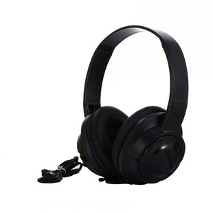 3.5mm Wired Ergonomic Adjustable Headband Over Head Built In