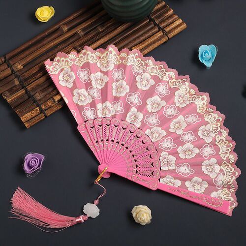 Chinese Style Fan Foldable Fan Portable Dance Fan for Women
