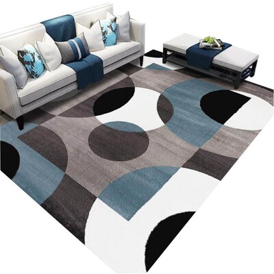 Geometric printing carpet living room floor mat blanket