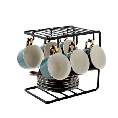 European coffee cup and saucer set, afternoon tea set