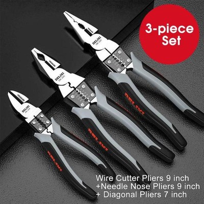 Doersupp Multifunctional Universal Diagonal Pliers Needle No