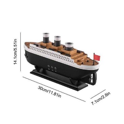 250ml Ocean Liner Essential Oil Diffuser with Remote